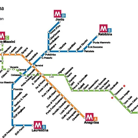 Jolie Tor Vergata -metro C- Vakantiehuis *